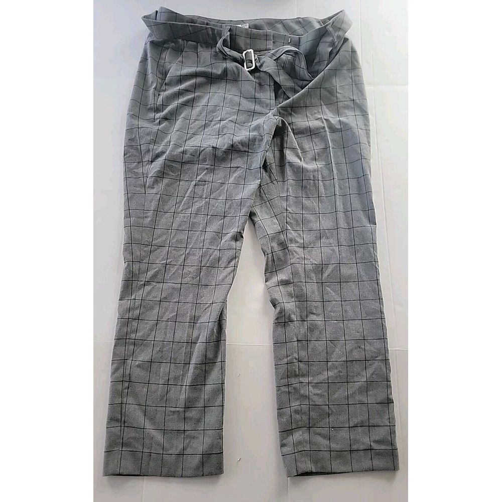 Calvin Klein Grey‎ Dress Pants With Belt Size 16